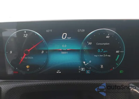 2020 Mercedes-Benz A 220 из США, поврежденный, VIN W1K3G4EB5LW042925